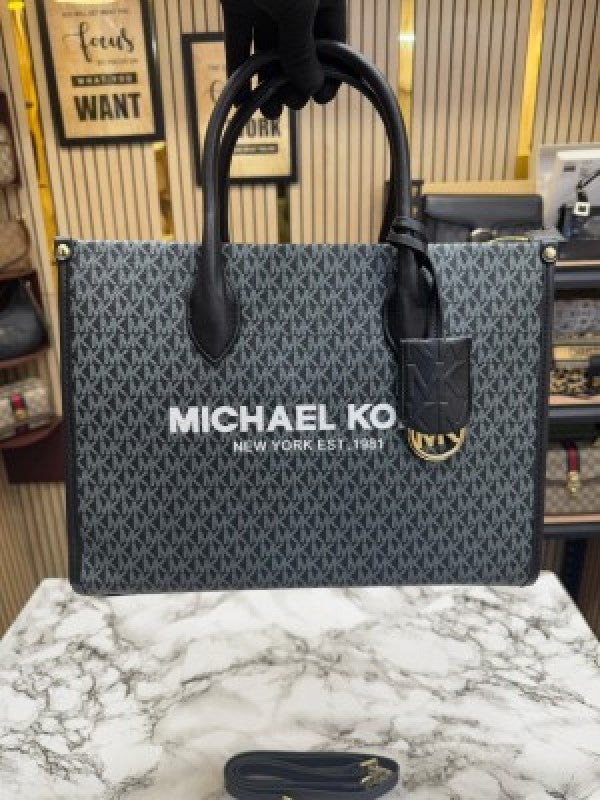 Michael  Kors Mirella Tote Bag With Dust Bag Including Card (Black)