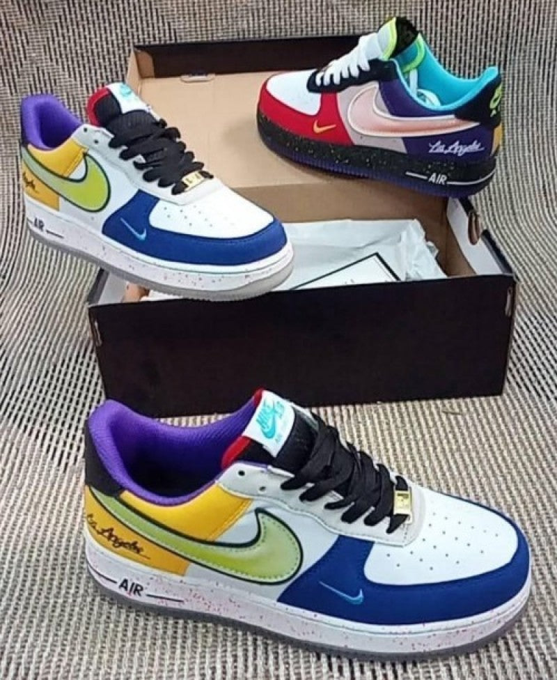 Nik ee Airforce 1 Low 07 LV8 What The LA 420