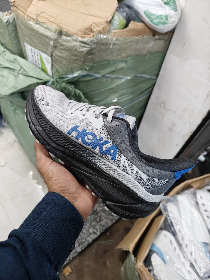 HOKA Challenger 7 Trainers Grey Blue 137