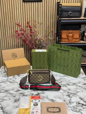 GUCC  I BLONDIE POCHETTE WITH OG DOUBLE BOX AND DUST BAG INCLUDING CARRY BAG PREMIUM QUALITY