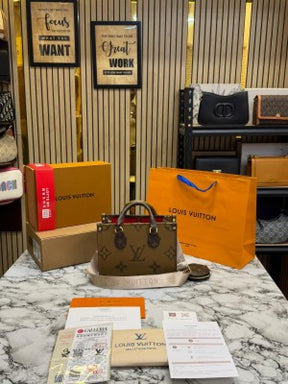 Louis  Vuitton Onthego Pm With Double Og Box And Dust Bag Including CarryBag (Brown)