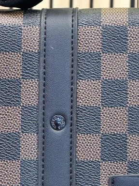 LOUIS  VUITTON SIDE BAG PREMIUM QUALITY WITH DUST BAG (BROWN CHECKS) 6005