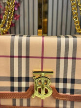 Burberry  TB  Monogram  Quilted  Shoulder  Bag  With  Box  And  Dust  Bag  (brown)