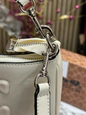 Coach  Teri  Shoulder  Bag  With  Box  And  Dust  Bag  (White)