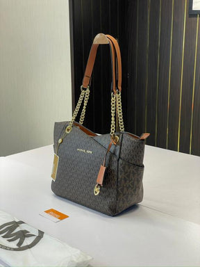 Michael  kors jet set travel tote bag with dust bag (m9819 coffe brown)