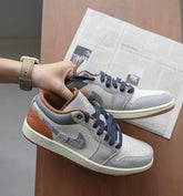 NIk ee Air Jordan 1 low se repAired denim swoosh