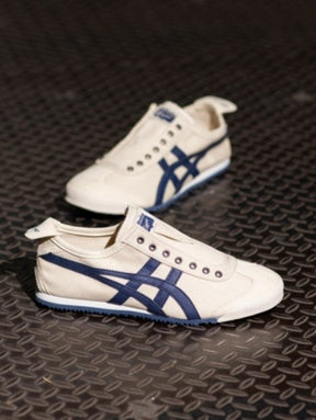 Onitsuka Tiger Slip On Navy Blue Beige