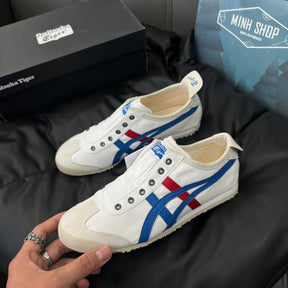Onitsuka Tiger Mexico 66 Slip On Blue Red
