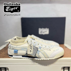 Onitsuka Tiger Panda Prank White Silver Slip On