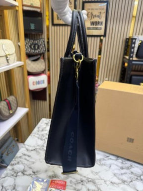 Coach  Ace  Tote  Bag  Carryall  With  Box  And  Dust  Bag  (Black)