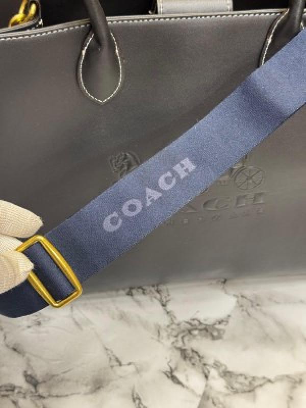Coach  Ace  Tote  Bag  Carryall  With  Box  And  Dust  Bag  (Black)