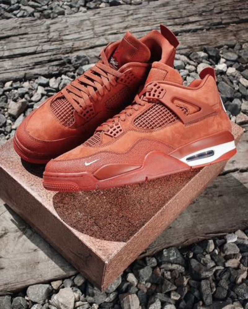 Nik e Air Jordan 4 x Nigel Sylvester Brick By Brick