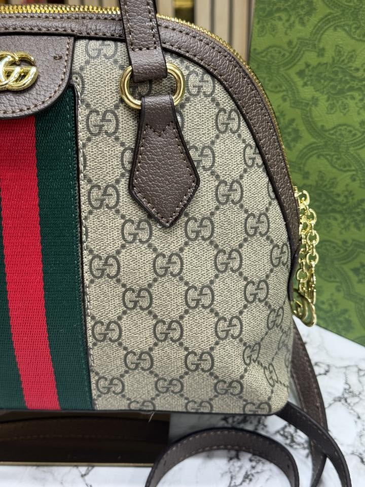 GUCC  I GG OPHIDIA DOME SHOULDER BAG WITH OG DOUBLE BOX & DUST BAG INCLUDING CARRY BAG PREMIUM QUALITY