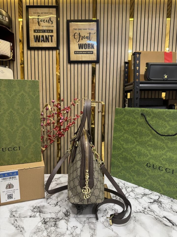 GUCC  I GG OPHIDIA DOME SHOULDER BAG WITH OG DOUBLE BOX & DUST BAG INCLUDING CARRY BAG PREMIUM QUALITY