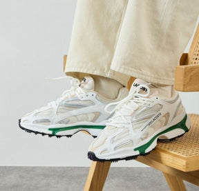 Lacost e L003 White Green Sneakers 1045