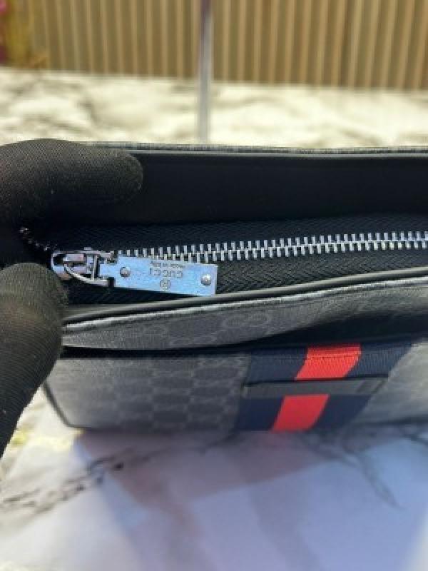 GUCC  I LUXURY SIDE BAG WITH DUST BAG HEAVY QUALITY (GREY) 8011G