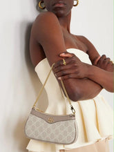 Gucci  Ophidia  Mini  GG  Canvas  Chain  Shoulder  Bag  With  OG  Box  &  Dust  Bag  88333  Beige