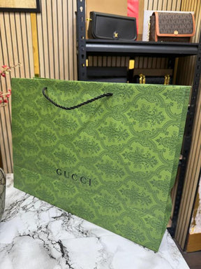 Gucci  GG  Supreme  Sling  Bag  With  Magnetic  Box  And  Dust  Bag  Including  CarryBag
