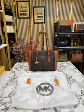 Michael  Kors Sullivan Logo Tote Bag With Dust Bag (Brown)
