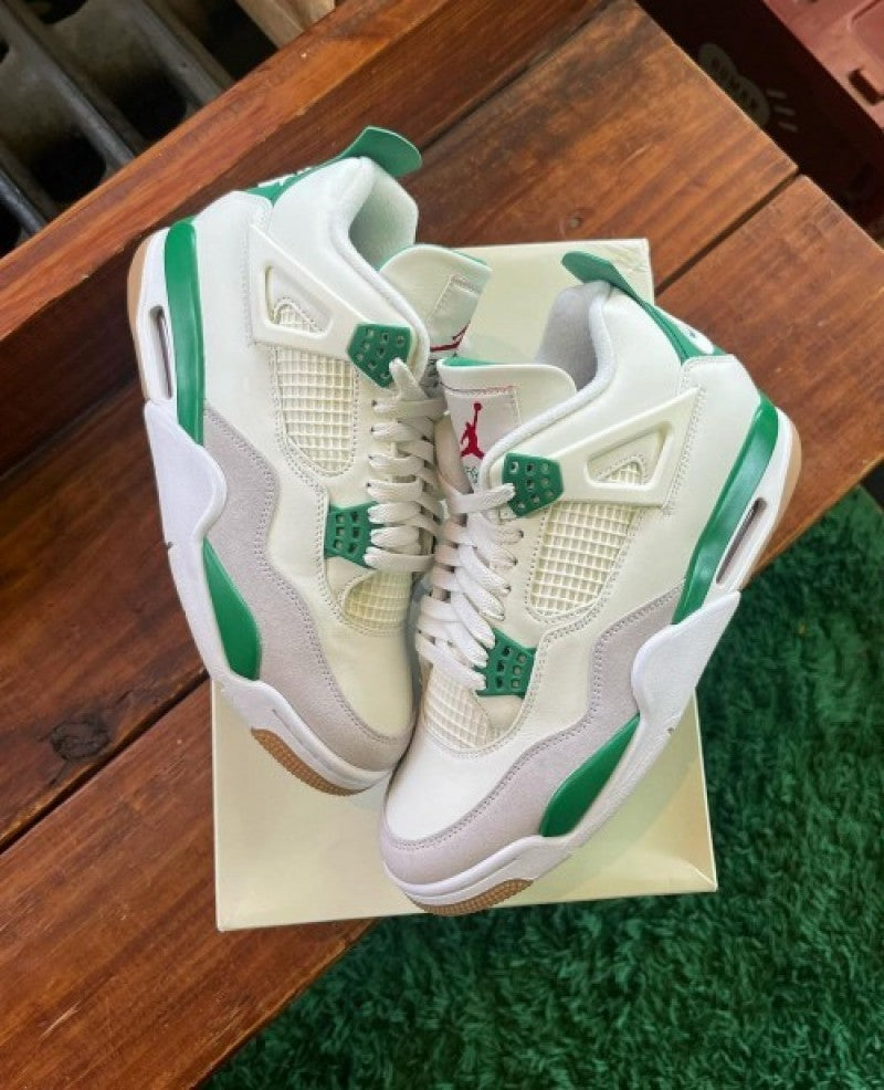 Nik.e Air jordan retro 4 sb pine green semi ua quality 184