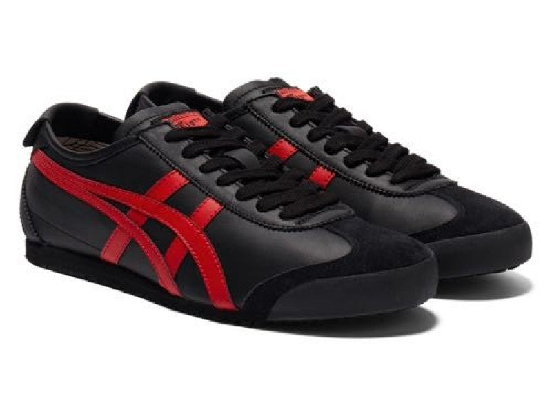 Onitsuka Tiger Mexico 66 Black Classic Red #185