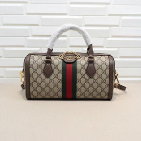 Gucci  Ophidia  GG  Boston  Supreme  Canvas  With  Dust  Bag  524532