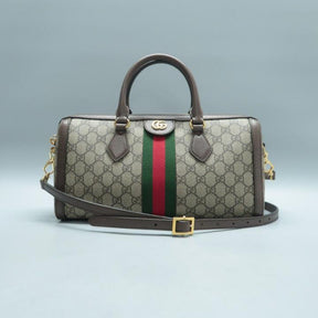 Gucci  Ophidia  GG  Boston  Supreme  Canvas  With  Dust  Bag  524532