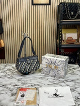 CHRISTIAN  DIOR  KEY  OBLIQUE  SMALL  BAG  WITH  OG  BOX  1162