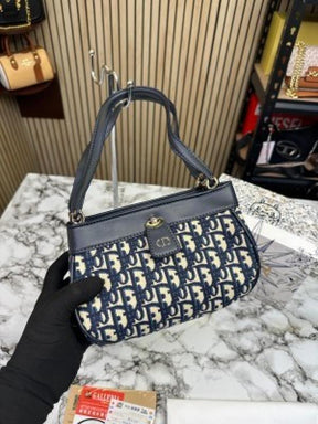 CHRISTIAN  DIOR  KEY  OBLIQUE  SMALL  BAG  WITH  OG  BOX  1162