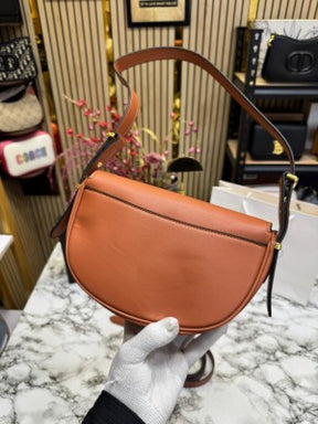 Prada  Moon  Pardieu  Shoulder  Bag  With  Box  And  DustBag  Including  CarryBag  (Brown)