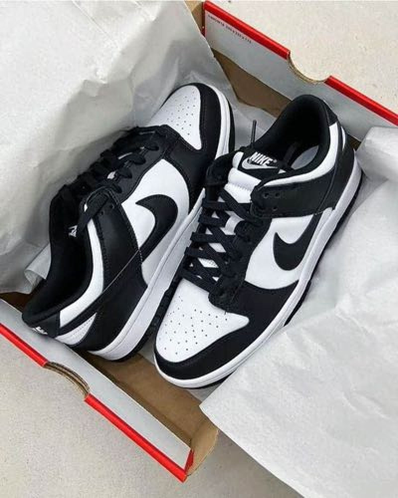 E sb dunk panda men leather quality