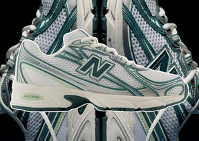 New Balance 740 Trainers White Marsh Green Casual Shoes