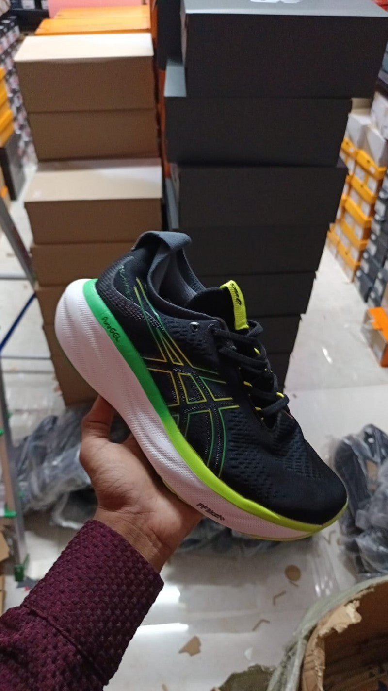 Asic.s Gel Nimbus 25 Black Green 192
