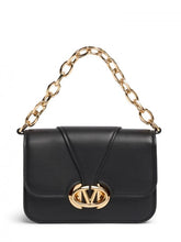 valentin  o garavani small vlogo oclock leather shoulder bag with box 512