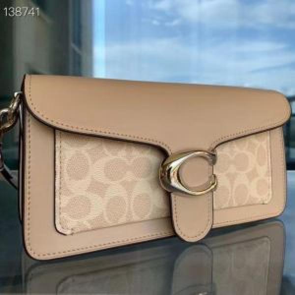 Coach  Tabby  26  Shoulder  Bag  With  OG  Box  &  Dust  Bag  (Beige  Cream)  5228