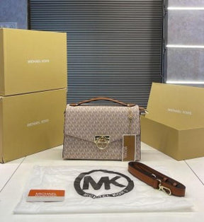 MICHAEL  KORS  HENDRIX SLING WITH BOX DUST COVER 805