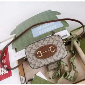 Gucci  horsebit  camera  bag  with  og  box  carrybag  1136