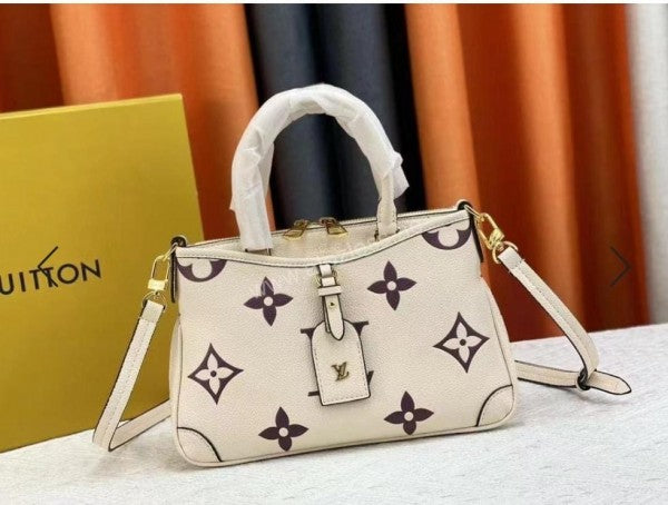 louis vuitton monogram empreinte flower montaigne bag with og box 29