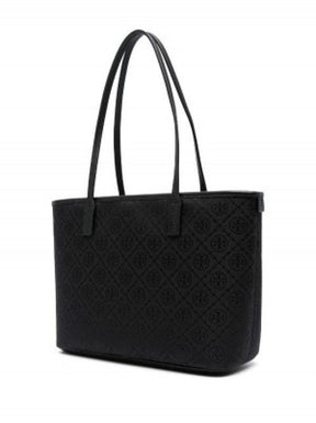 tory burch t monogram tote with og box amp dust bag amp extra pouch 1679
