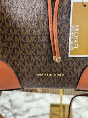 Michael  Kors Mercer Premium Quality Bucket Bag With Dust Bag (Brown) 198