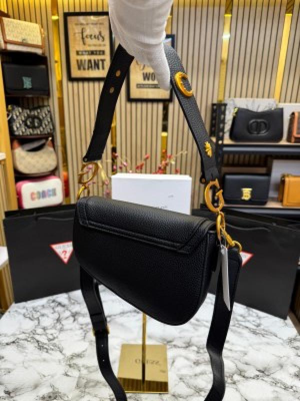 Guess G dream Flap Shoulder Crossbody Bag With Box And Dust Bag Including CarryBag (Black)