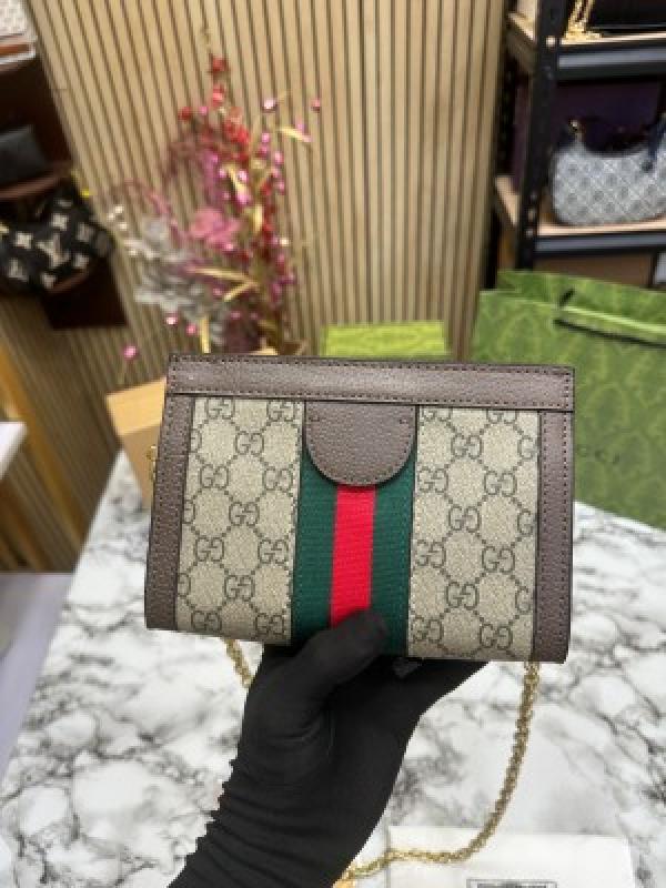 Gucci  Ophidia  Mini  Shoulder  Bag  With  Double  Og  Box  And  DustBag  Including  CarryBag