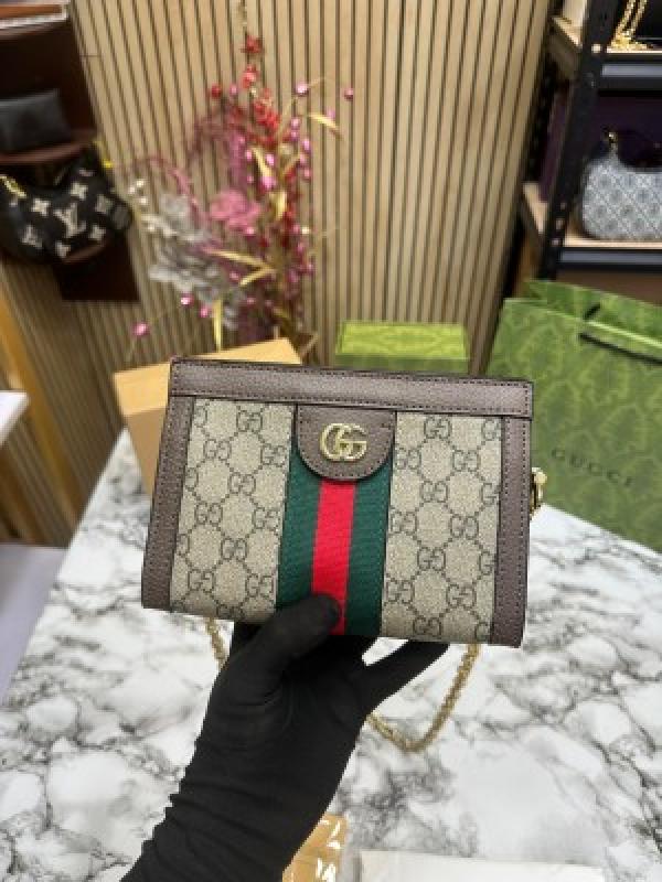 Gucci  Ophidia  Mini  Shoulder  Bag  With  Double  Og  Box  And  DustBag  Including  CarryBag