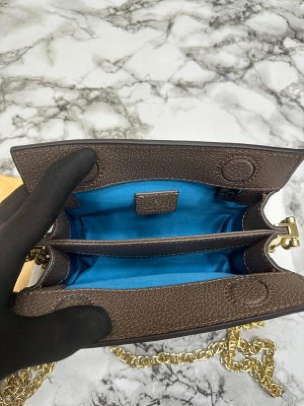 Gucci  Ophidia  Mini  Shoulder  Bag  With  Double  Og  Box  And  DustBag  Including  CarryBag