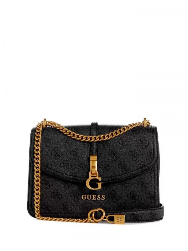Guess  shoulder sling bag with og box(416 black)