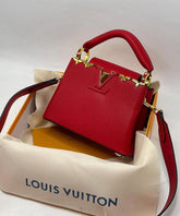 Louis  vuitton small Capucines BB with duty free bill and magnet box 517