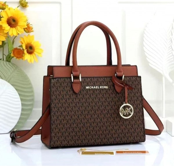 Michael  Kors Satchel Shoulder Bag With Dust Bag Includes Logo 5412