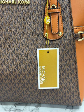 Michael  Kors Voyager Premium Quality Tote Bag With Dust Bag (Brown)