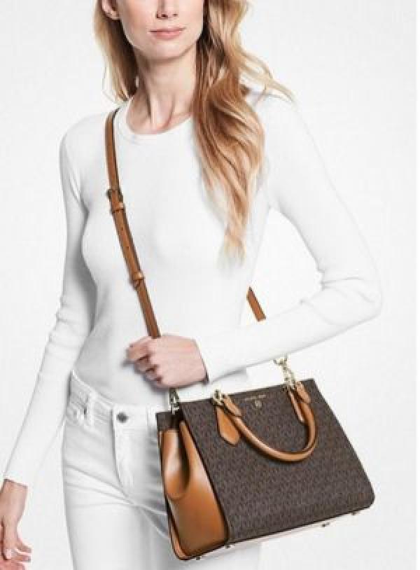 Michael  Kors  Marilyn  Stachel  Bag  With  DustBag  Slingbelt  with box   5326