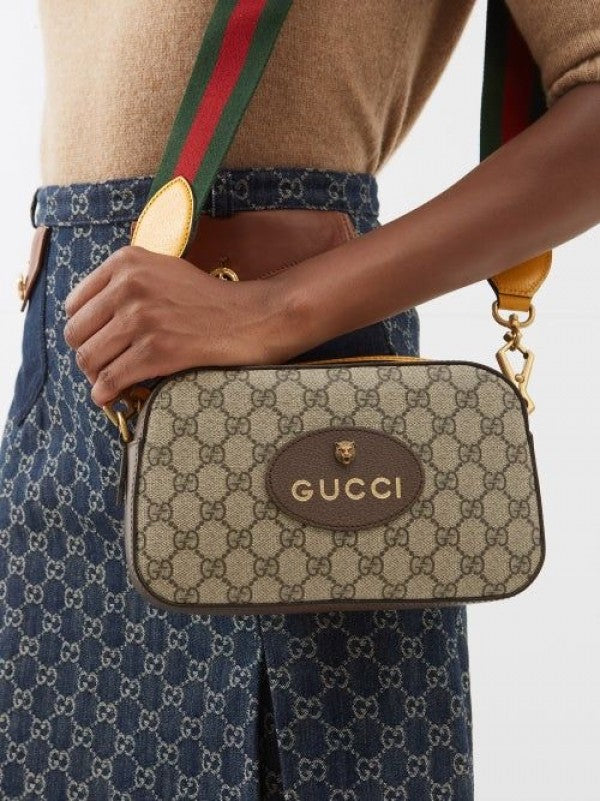 Gucci  neo  camera  shoulder  bag  with  og box